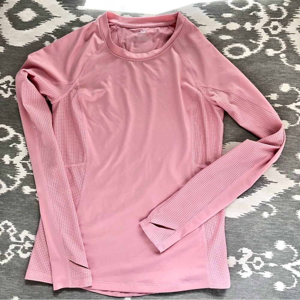 Fila Sport running‎ pink shirt woman’s size S